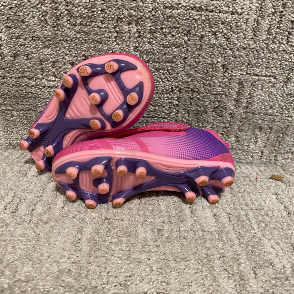 Carter's Pink and Purple Kids Cleat Sneakers